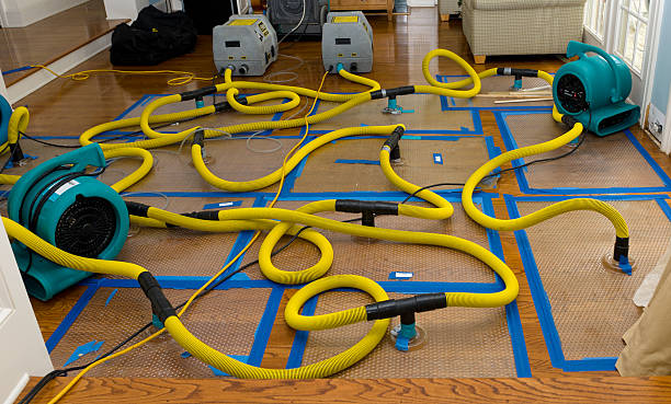 Professional Crawl Space Water Removal technician working in Edison, CA